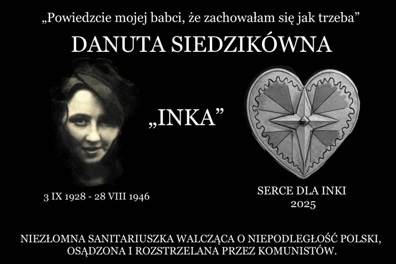 Serce dla Inki - tablica